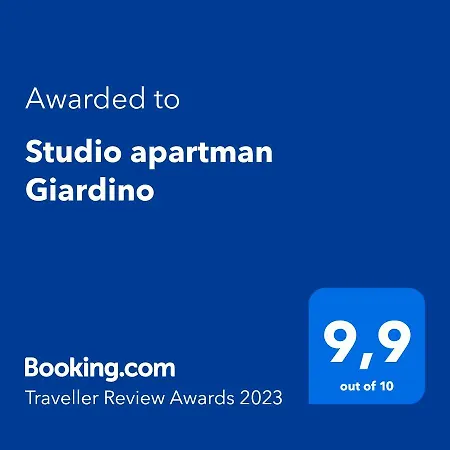 Studio Apartman Giardino Apartment
